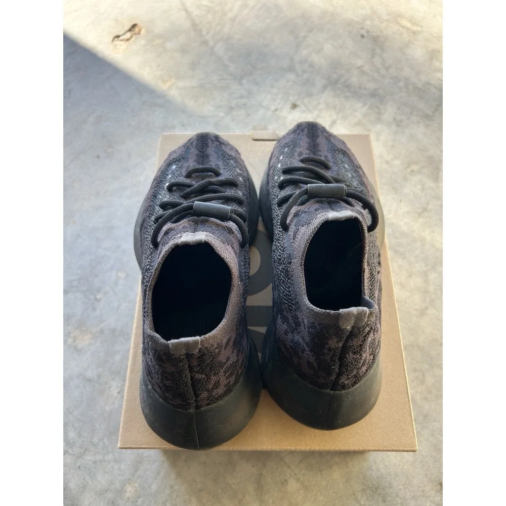 Used Size 6 -‎ Adidas Yeezy Boost 380 Onyx Non-Reflective